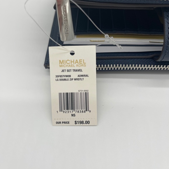 Michael Kors Double Zip Wallet Wristlet - Picture 7 of 8